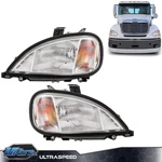 Pair Of Headlights Fit For 1996-2004 Freightliner Columbia Truck Left Right Side. Fixed Price $160.43.