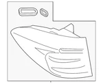 Genuine Bmw Tail Lamp 63-21-7-341-515. Fixed Price $418.75.