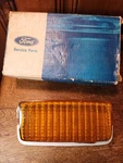 Nos Ford D14Z-13209-A 1971-73 Mercury Comet 1970 Cougar Lh Parking Light Lens. Fixed Price $25.00.