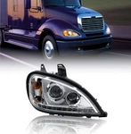 Freightliner Columbia Passenger Side Headlight Led Crystal Projector Optical Eye. Fixed Price $117.58.