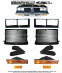 1986 Cutlass 442 Style Grill Head Light Bezel Marker Turn Signal Lamp Kit. Fixed Price $589.00.