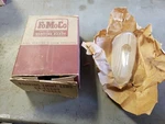 Nos Left Parking Light Lens 1949 Ford 8A-13209 Oem Original Glass Lamp. Fixed Price $7.00.