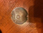 1946-48 Buick 1949-54 Cadillac Guide F-45 Clear Glass Parking Lens Gm 5935955 Ct. Fixed Price $23.99.