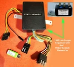 C2/C37) 1967 Late Cougar Sequencer Sequential Turn Signal Kit And Flasher Can. Fixed Price $424.95.