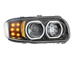 564.75047DBY Automann Peterbilt Headlight Headlamp Rh Led Black 388 389 567. Fixed Price $99.99.