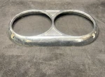 Vintage 1972 Kenworth Stainless Headlamp Bezel 5950199. Fixed Price $60.00.