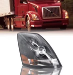 Passenger Right Side Headlight Volvo Vn/vnl 2004-2018 Truck Replaces 82329123. Fixed Price $136.50.