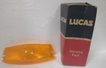 Nos Vintage Lucas Amber Park & Turn Lens 54576573 Rear Sprite Mg Midget L686. Fixed Price $35.00.