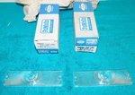 1957 Ford Thunderbird Nos Lh & Rh Front Parking Lamp Light Lenses Pair. Fixed Price $99.00.