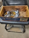 Nos Yankee Direction Indicators Cab Lights Vintage Glass Hudson Accessory 40'S. Fixed Price $525.00.