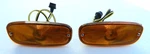 1958 1959 Chevrolet Truck Park Light Assemblys W/ Amber Lens Housing & Wiring. Fixed Price $129.95.