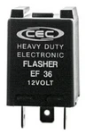 3-PRONG Electronic Turn Signal Flasher Relay EF36, Three Pins Square, 12 Amp. Fixed Price $10.98.