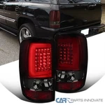 Red/smoke Fits 2000-2006 Chevy Suburban Tahoe Yukon Led Tail Lights Brake Lamps. Fixed Price $150.95.
