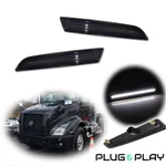 Plug & Play White Led Front Side Marker Lights Fit For 2018-2024 Volvo Vnl Vnr. Fixed Price $49.99.