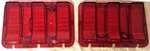 Pair Of Led Tail Light Brake Lamp Assembly 1967-1968 Ford Mustang. Fixed Price $147.95.