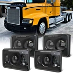 4X6" Led Headlights For Freightliner FLD120 1988-2011 FLD112 1991-06 H4656 4651. Fixed Price $123.01.