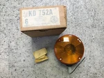 Vintage Nos Kd 752A Amber Class Single Face Turn Signal Light - 6 Volt Nice!. Fixed Price $24.99.