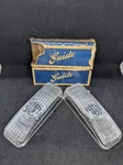 Nos 1953 Pontiac Pair Of Glass Parking Lamp Light Lens 5940671 Guide. Fixed Price $94.99.