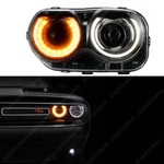 Left Side For 15-22 Dodge Challenger Headlights Lamps Projector Rt Gt. Fixed Price $86.99.