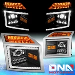For 2018-2025 Mack Anthem Start-up Sequential Led Drl Projector Headlights Black. Fixed Price $512.98.