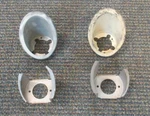 1967-68 Mustang Original/used Front Parking Lamp Bezels & Retainers. Fixed Price $36.00.
