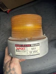 Target Tech Warn-a-lite Strobe Beacon Light, Amber, 12 Vdc, Model 651. Fixed Price $50.00.