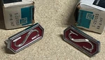 1973-77 Nos Oldsmobile Cutlass Emblem Set Gm 231555 (2). Fixed Price $99.99.