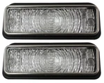 New Trim Parts Ss Parking Light Lens Pair / For 1969 Chevelle Malibu A4253. Fixed Price $93.99.