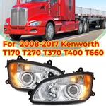 Headlight For 2008-2017 Kenworth T170 T270 T370 T400 T660 Pair Set Left+right. Fixed Price $191.00.