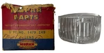 New Old Stock Back Up Light Lens For 1953 Desoto Models Mopar #1479149. Fixed Price $135.00.
