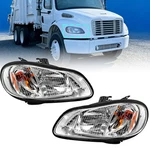 Headlights Headlamps Left & Right Pair Set For 02-18 Freightliner M-2 M2. Fixed Price $121.90.