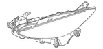 Genuine Mazda Composite Headlamp BABF-51-0L0D. Fixed Price $322.31.