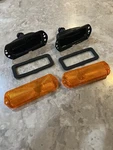 1963 Chevrolet Impala Biscayne Belair Parking Light Housing & Amber Lens Pair. Fixed Price $50.99.
