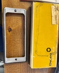 Gm Nos # 5964319 Chrome Parking Lamp Bezel Fits 1972 Chevy Monte Carlo Lh. Fixed Price $50.00.