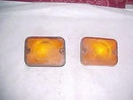 1962 1963 1964 Ford Falcon Sae-pd Fn Parking Light Lense Set. Fixed Price $12.00.