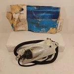 Nos Oem 1965 1966 Ford Mustang License Plate Light Housing Fomoco SAE-L64FD. Fixed Price $49.80.