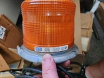 Ecco 6650A-MG Amber Magnet Mount Strobe Light 12V Working. Fixed Price $44.10.