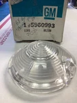 Nos Gm 1968-1969 Corvette Clear Parking Turn Signal Light Lens Front 5960993. Fixed Price $49.99.