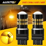 Auxito 3157 3457 Led Front Turn Signal Blinker Light Bulbs Amber 4300K Bright 2X. Fixed Price $13.29.