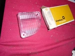 Nos 1954 1955 Chevy Truck Front Park Light Lens Clear 6 Volt 5942151. Fixed Price $20.00.