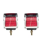 2 Pcs Semi Truck Lights Trailer Fender Led Turn Signal For Kenworth T800. Fixed Price $74.98.