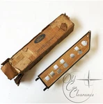 1975 Lincoln Mark Iv Lf Window Switch Housing, Light Maple (D5LY14527B) Nos. Fixed Price $189.00.