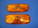 1958-1959 Chevrolet Truck Parking Light Lens-guide-amber-pair-new. Fixed Price $15.99.