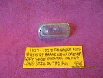 1957-1959 Renault Nos # 851523 Drivers Left Side Parking Lens Free Shipping. Fixed Price $39.00.
