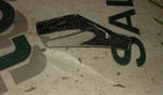 1964 Cadillac Top Fender Turn Signal Gunsight Light Cover. Fixed Price $25.00.