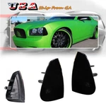 Smoke Side Marker Parking Turn Signal Corner Lights Lens For 06-10 Dodge Charger. Fixed Price $17.99.