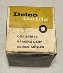 One (1) Nos Gm 1955 1956 1957 Corvette Front Parking Light Lamp Assembly 898150. Fixed Price $199.00.