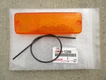 Fits: 81 - 89 Toyota Pickup Front Left Side Turn Signal Light Lens Oem New. Fixed Price $41.92.