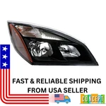 For 2018-2023 Freightliner Cascadia Halogen Headlight Black Housing Right Side. Fixed Price $295.53.