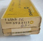 New Nos Gm Delco Guide 1962 Chevrolet Parking Light Lens 5953111 5953112. Fixed Price $79.00.